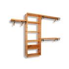 Jlh-528 John Louis Home Depth Premier Closet System Honey Maple