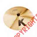 K0952 Custom Dark 17 Zildjian Crash