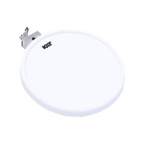 Kat 736021430051 11-inch White Dual-zone Drum Pad Trigger For Kt Electronic Kits 11 Inch