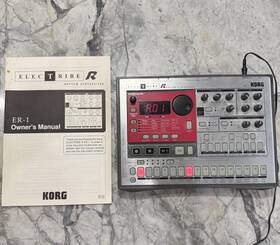 018135 Korg Er-1 Electribe Rhythm Synthesizer Drum Machine With Original Manual