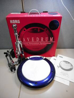 Korg 731201290869 Wd-x-glb Wavedrum Global Edition Dynamic Percussion Synthesizer Excellent