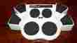 Ldp185w Awowo Electronic Digital Drum Kit Midi Bass Kick Cymbal Hi Hat