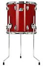 Lf944vxxv1 Ludwig Vistalite Floor Tom Red Sparkle 641064930225
