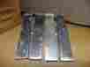 Lh-068-043007 Lot Of 5 Chrome Organ Drum Machine Foot Pedals And Rh 068-043008