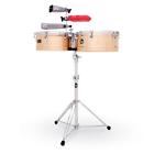 Lp1415-bz-u Lp Latin Percussion Prestige Bronze Timbale Drums Set 710552816140