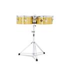 Lp256-b 67995 Latin Percussion Lp Tito Puente Brass Timbales Set 731201440912
