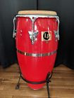 Lp522x-1bk Latin Percussion Lp Patato Model Fiberglass Conga Drum Red Local