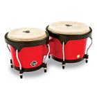 Lpa601f-rd Latin Percussion Lp Aspire Red Wood Fiberglass Bongo 731201562195