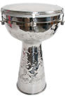 M08js Mid-east Metal Doumbek W Synthetic
