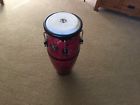 M652s-bk Lp Fiberglass Conga Red