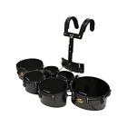 Marching 6 Series Field Toms Pro Black Set Trixon