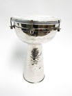 Md08f Lightweight Nickel Brass Doumbek Drum Remo Fiberskyn Head 844731026836