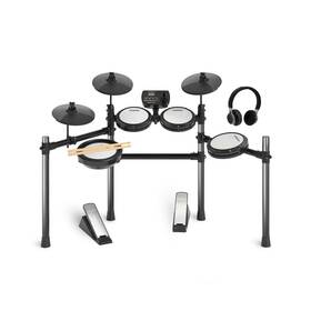 Med-x3 Mosen Music Electric Drum Set With 4 Quiet Mesh Pads Cymbals Sticks Headpho