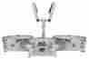 Mrt-w Astro Drums New Marching Trio In White Finish Box