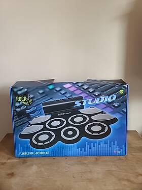 Muk-md760 Mukikim Electronic Studio Drum Usb Rechargeable Portable Midi Compatible
