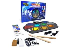 Muk-w758mclr Mukikim Rock And Roll It - Codedrum. Up Portable Drum Set For Kids Adults
