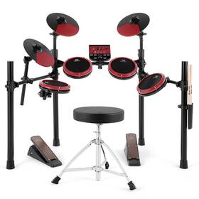 U6010300200 Mustar U6010300200#super Electronic Drum Set Electric Sets For Beginners With 8 Inch Mesh Pads