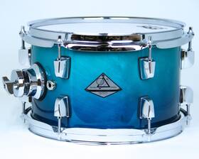 Ttes2-10 Muzzio Drums Element 2 Electronic Drum Pad 10x6 Aqua Wood Finish Mesh Heads New With Mount