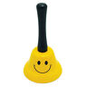 N-a Ashley Productions Decorative Smile Faces Hand Bell Best 0703185105255