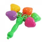 N-a Sourcingmap Colours Plastic Strawberry Green Handle Shaking Jingle 0700836628330