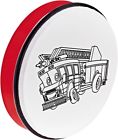 Nino5ft Nino Customizable Abs Hand Drum With Fire Truck 840553044799