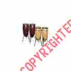 Nino910nt Nino Wood Conga Set Natural 840553041309