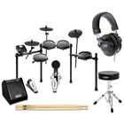 Nitromk2 Alesis Nitro Mesh Electronic Drum Set Complete Bundle With Simmons
