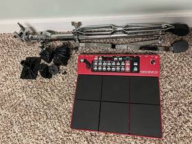 Nord 834035001318 Drum 3p Modeling Percussion Synthesizer With Gibraltar Stand