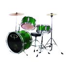 Gp50g Pc Frst.grn Metal Gp Jr Drum Drumset Deluxe " 3 19 Set