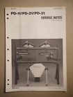 Pd-11-pd-21-pd-31 Pd11 Roland Service Notes First Edition Manual