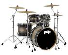 Pdcm2215scb Pdp Concept Series 5-piece Maple Shell Pack Satin Charcoal Burst Lacquer