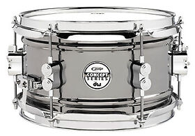 Pdsn0610bncr Pdp Snare 6 X 10 Thin Steel Black Nickel