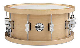 Pdsn5514nawh Pdp Thick Snare Wood Hoop 5.5 X 14 Maple