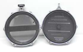 Tt10scr Pintech Lot Of 2 Percussion Concertcast 10 Inch Electronic Drums Trigger Pads