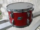 8.x12.tom Ply Ludwig Badge Sparkle X12in 8in.x12in.tom Vintage 6 Maple Red