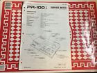 Pr-100 Roland Service Notes First Edition
