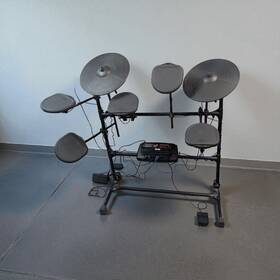 Pyle Ped04 Pro Electronic Drum Kit Compact 7-pad Digital Set With Pedal