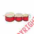 Rb1013 Indian With Mallets Rhythm Band Tom 5x5