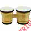 Rb1301 Rhythm Band Bongos Junior 6 In H X 5 And 4-1 4 Dia 037728508167