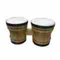 Rbn30 Rhythm Band Double Bongo Bamboo 037728521425