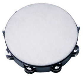 Tam10 Rhythm Band Instruments 10 Polyfiber Head Tambourine
