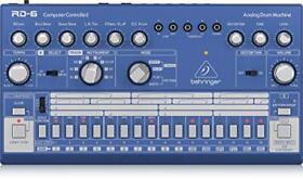 000-edz04-00010 Rhythm Designer Rd-6-bu Analog Drum Machine With 8 Sounds 64 Step