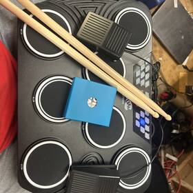 Rjtted01 Rockjam Electric Drum Kit - Slightly Used