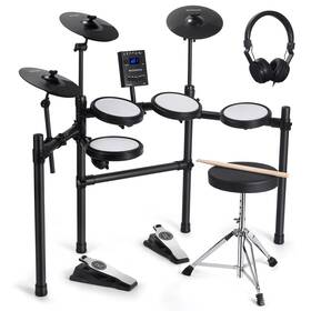Eds900 Rocksocki Electric Drum Set Electronic Kit For Beginner Junior With 180 Sounds 4