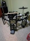 Td-11kv-s Roland 11td- Drum Kit With Throne Amplifier Double Bass And High