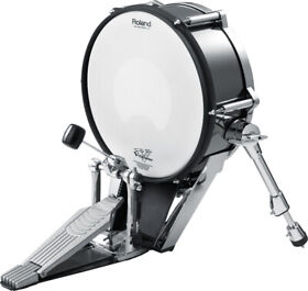 Kd-140-bc-open Roland 14inch Kd-140 V-kick Trigger Pad Black Chrome Opened Box