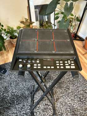 Roland 957054501075 Spd-sx Percussion Sampling Pad Drum Machine - Black