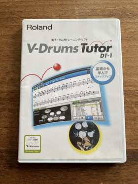 Roland 957054501686 Dt-1 V-drums Tutorial Software Cd Japanese