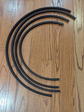 Roland G2117502r0 4 Hoop Rim Cover For E-drums - 10-12-14-14 From Acoustic-to-edrum Conversion Kit