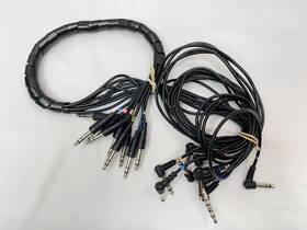 Mds6vcablesnake Roland Mds-6v 9x Cable Snake Patch Cord V-drum Mount Clamp Or Td6v